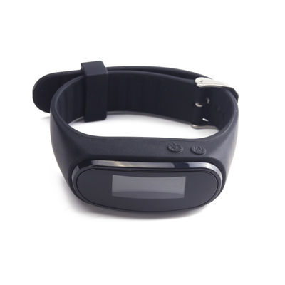 Entfernungszähler Fitness-Fußmessgerät Uhr Schritt Kalorien-Tracker Silikon