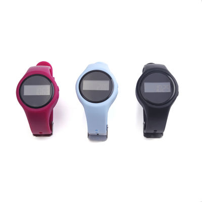 Silikagel Fitness Schritt-Tracker Armband kundenspezifisch tragbare Schrittzähler
