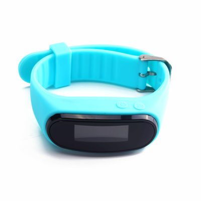 Silikagel Fitness Schritt-Tracker Armband kundenspezifisch tragbare Schrittzähler