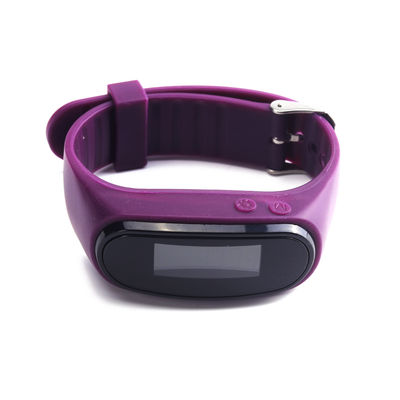 Silikagel Fitness Schritt-Tracker Armband kundenspezifisch tragbare Schrittzähler