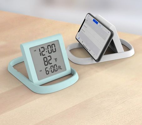 LCD-Anzeige Kreative Mode Digitale Uhr mit Innenraumtemperatur