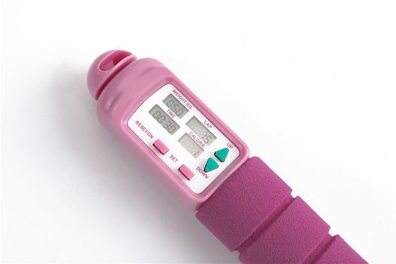 Fitness Sprungseil Unisex Gym Fitness Sprungseil OK-168 mit Loop-Zähler bis 9999 und farbenfrohes Design