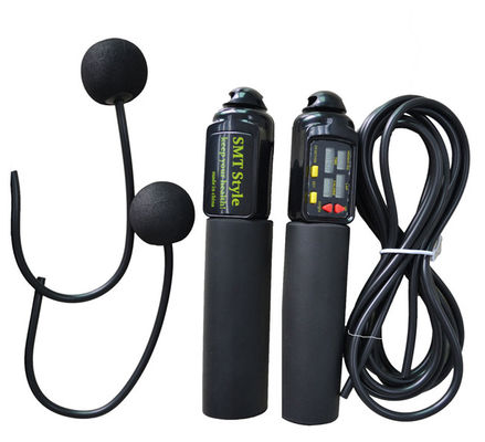 Ganz schwarz 180mm Massenkabel-Sprungseil mit variabler Geschwindigkeit für Schulgymnastik