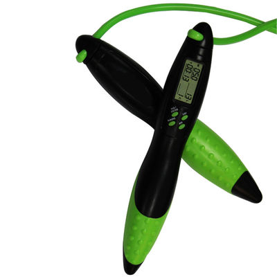 Fitness Sprungseil Vollkörpertraining mit JP-100 Grüner Multifunktionszähler Sprungseil