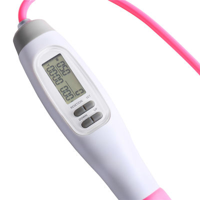 Fitness Sprungseil Smart Digital verstellbare PVC Sprungseile für Fitness Innen-Außen Sprungseil ASJ-01