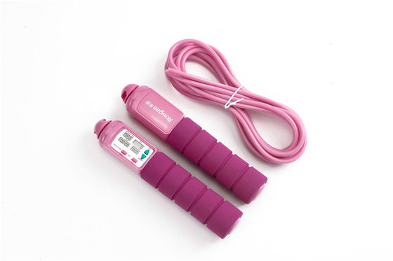 Fitness Sprungseil Kinder Kinder Sprungseil Holzgriff Sport Übungsgerät mit CR2032 Batterie