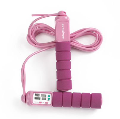 Minimalistisches Design Meranti Pink Fitness Sprungseil Elektrode Ästhetik