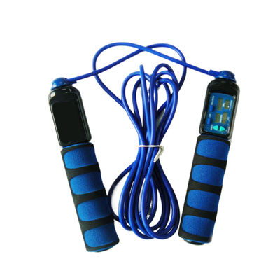 Fitness-Sprungseil Farbe Logo Schwarz Dunkelblau Sprungseil Elektronische Übung Sprungseil OK-168