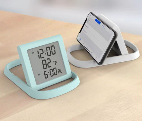 LCD-Mini-Digitaluhr Digitale Bettuhr für Familie und modisches Design