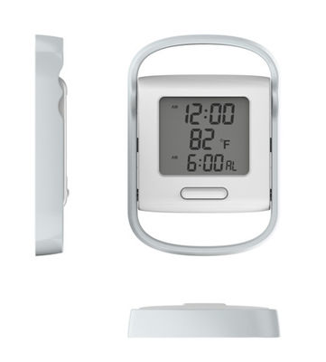 LCD-Display Kreative Mode Digitale Wecker mit Innenraumtemperatur