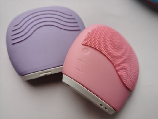 Gesichtsmassager Silikon elektrische Gesichtsreinigung Schrubber für Peeling