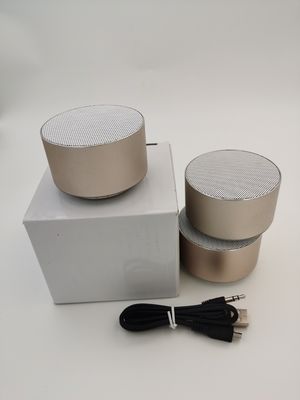 Benutzerdefiniertes Logo Rundes Mini-Portables Bluetooth-Lautsprecher Kubus Wireless-Lautsprecher