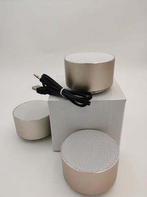 CE ROHS zertifizierte tragbare Bluetooth-Lautsprecher Handfrei 69x69x42mm