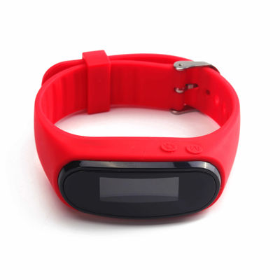 OEM Smart Fitness Schrittmesser beobachten verbrannte Kalorien und Entfernungen mit Zeitanzeige