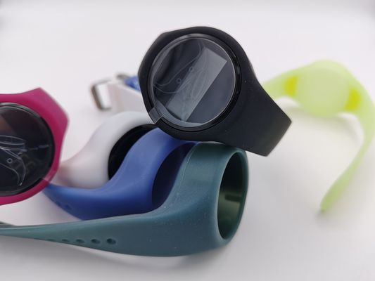 Multi-Funktion ABS Silikon Digital Schritt Zähler Armband mit 24-Stunden-Zeit Anzeige