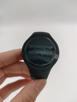 Anpassung Männers Step Tracker Uhr mit Silikon Gurt ABS Silikongel Unisex