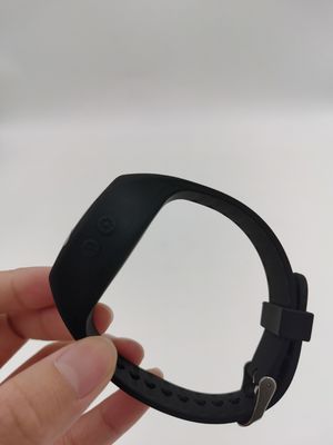 Anpassung Männers Step Tracker Uhr mit Silikon Gurt ABS Silikongel Unisex