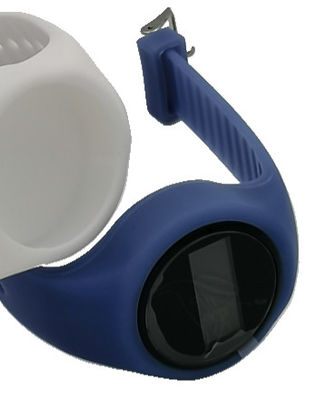 EMC ROHS-zertifiziertes digitales Schrittzähler-Armband mit 12/24 Stunden Zeitanzeige