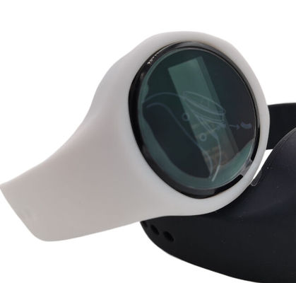 EU-Standard Weiß einfacher Schrittmesser-Armband mit Fernverfolgung