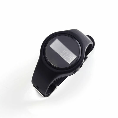 Unisex Digital Step Counter Armband Silikon Fitness Tracker mit 2*LR1130 Batterie