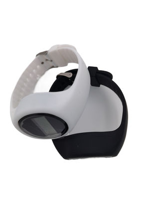 Unisex ABS Silica Gel Digital Schritt Zähler Armband Wasserdichtung
