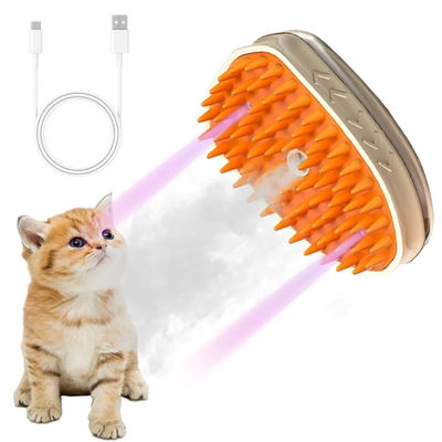 3 in 1 Katzendampfbürste Warm verkaufen für Haustiere Pflege Wasser Spray Haarentfernung Licht Reinigung