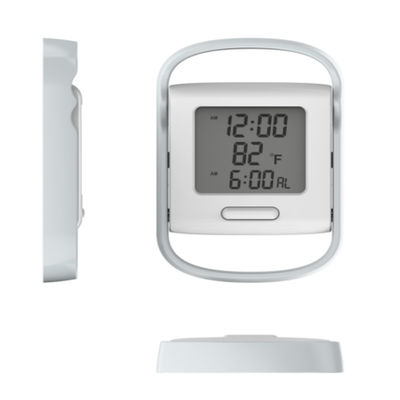 LCD-Mini-Digitaluhr mit Sekunden Bettuhr für Familie und modisches Design