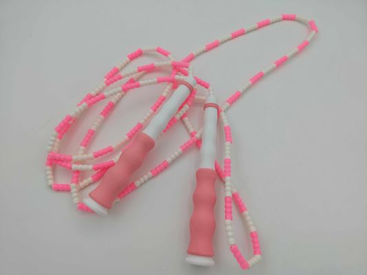 Rosa Farbe Unisex Bambus Sport Sprungseile Bewegung Sprungseil für Kinder Teenager