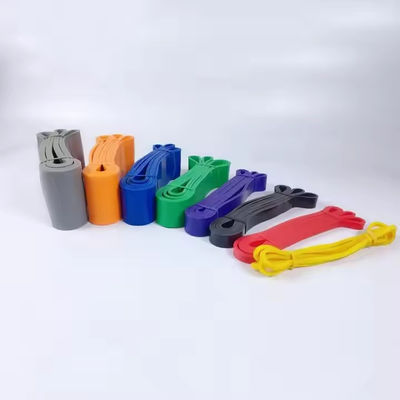 Sportliche Mini-Butt-Stärke kundenspezifische Yoga Latex-Übung Widerstand Fitness Loop Bands Set