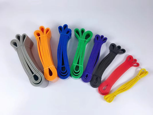 Sport Yoga Hintern Stärke kundenspezifische Latex Übung Mini Widerstand Fitness Loop Bands Set