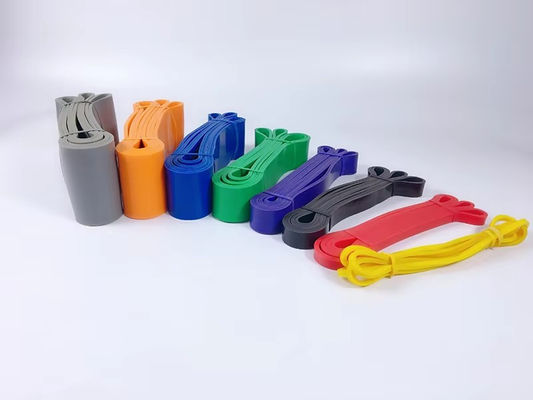 Sport Yoga Mini Butt Stärke kundenspezifische Latex Training Widerstand Fitness Loop Bands Set