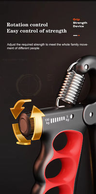 Fünf Finger Stärker Griff Fitness Kraft Übung Tragbare Metall Silicone Arm Übung Customized Logo