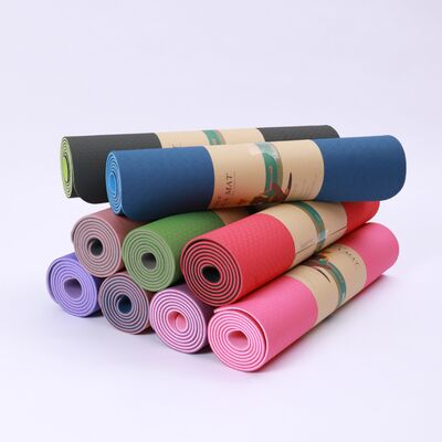 Hochleistungs-TPE-Yoga-Matte mit außergewöhnlicher Stabilität und elastischem Kissen