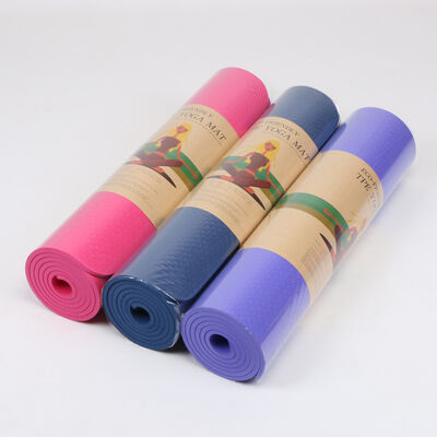 Hochleistungs-TPE-Yoga-Matte mit außergewöhnlicher Stabilität und elastischem Kissen