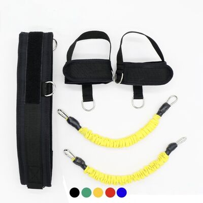 Komplettes Elastizierband für Heim- und Fitnessstudio-Training