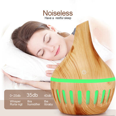 Multifunktionaler Diffusor mit Luftfeuchtigkeitskontrolle und Umgebungs-LED-Beleuchtung Optionen Aromatherapie ätherisches Öl Diffuser
