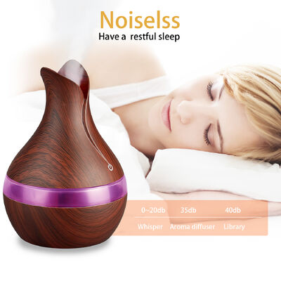 Multifunktionaler Diffusor mit Luftfeuchtigkeitskontrolle und Umgebungs-LED-Beleuchtung Optionen Aromatherapie ätherisches Öl Diffuser