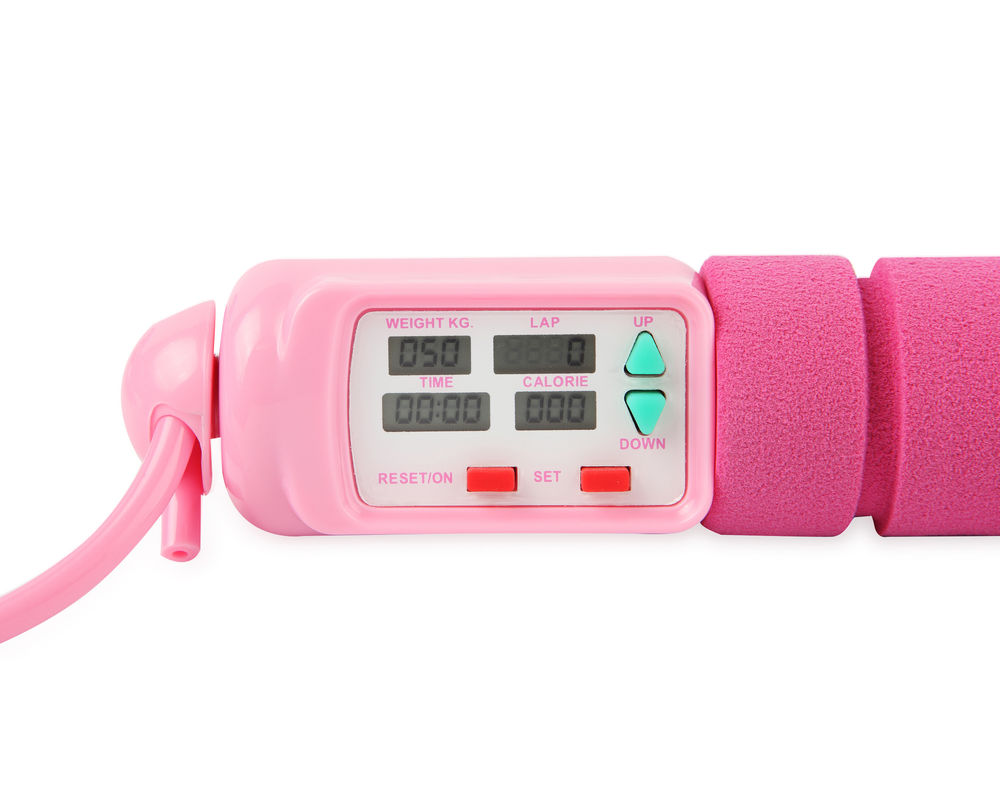 Fitness Sprungseil Unisex Massenanpassung OK-168 Rosa Sprungseile Personalisierte Farbe und 180 G Gewicht