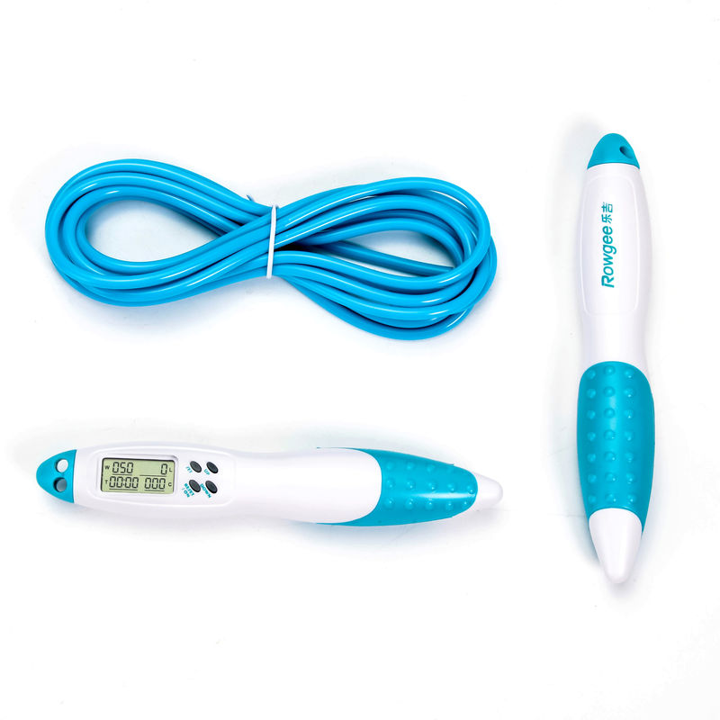 Fitness Sprungseil Blau Unisex Heim Fitness Sprungseil mit verstellbarer Lagergeschwindigkeit Sprung JP-100