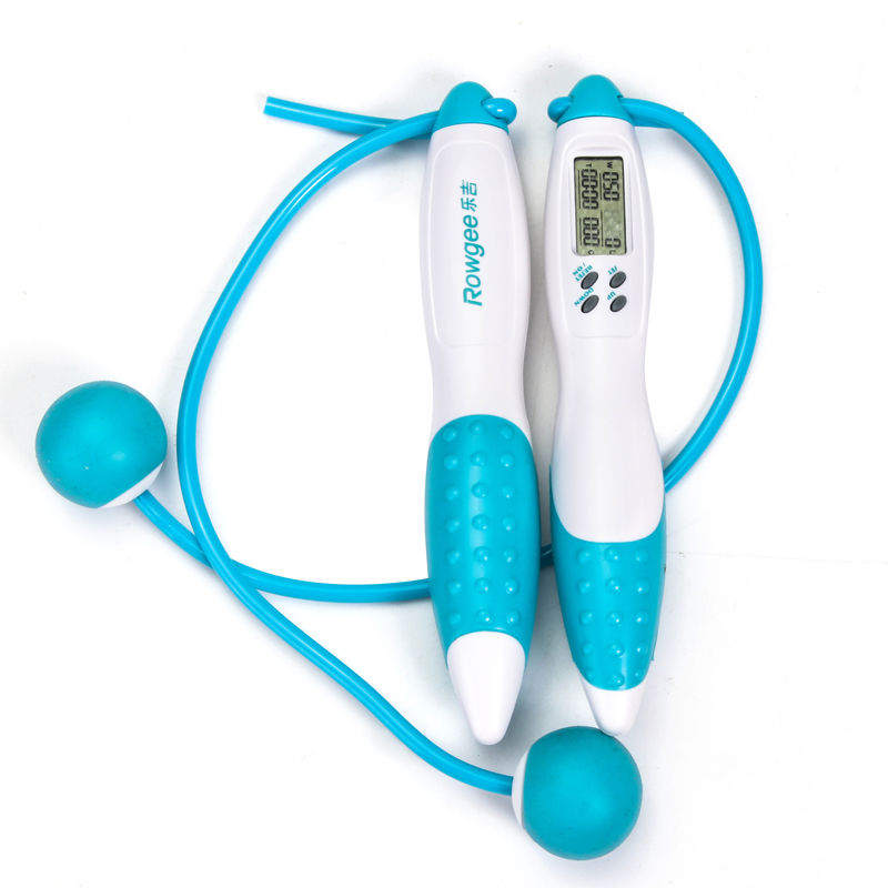 Unisex blau schnurloses Sprungseil mit Kugel Geschenk Übung Sportwerkzeug