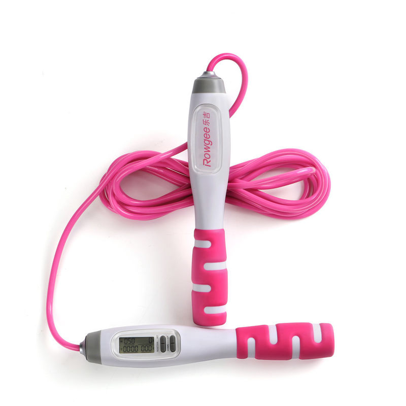 Fitness Sprungseil Smart Digital verstellbare PVC Sprungseile für Fitness Innen-Außen Sprungseil ASJ-01