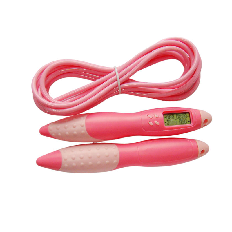 Fitness Sprungseil JP-100 All Pink Gewichtslager Aerobic Sprungseil Personalisierte Farbe und Marke