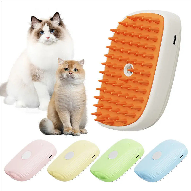 3 in 1 Katzendampfbürste Warm verkaufen für Haustiere Pflege Wasser Spray Haarentfernung Licht Reinigung