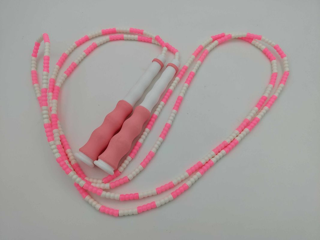 Pink Farbe Unisex Bambus Indoor Sprungseil Übung Sprungseil für Kinder Teenager