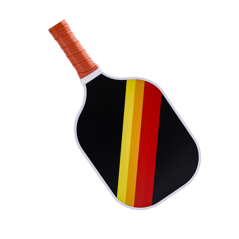 Kompleter Pickleball-Set für Erwachsene mit 2 Glasfaserpaddeln 4 Outdoor-Bälle und Handtasche
