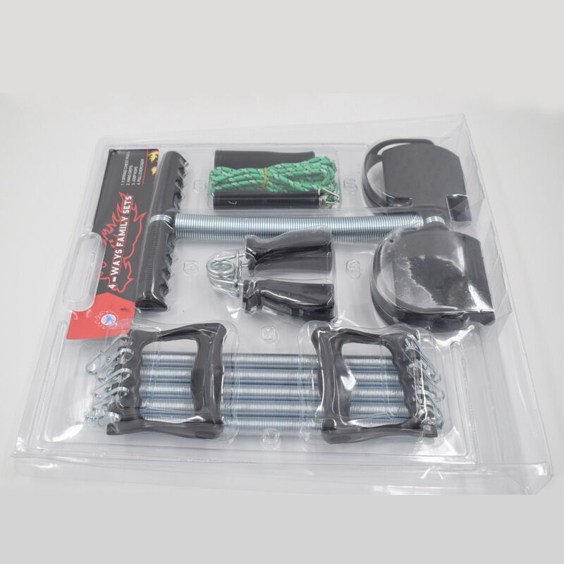 Komplettes Heimtraining Set Pedal Widerstandstrainer Sprung Seil Handgriff Vielseitiges Fitness-Tools für Arm-Bein-Kern-Training jederzeit und überall