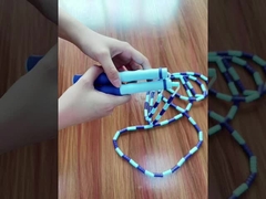 Sprungseil aus Bambus